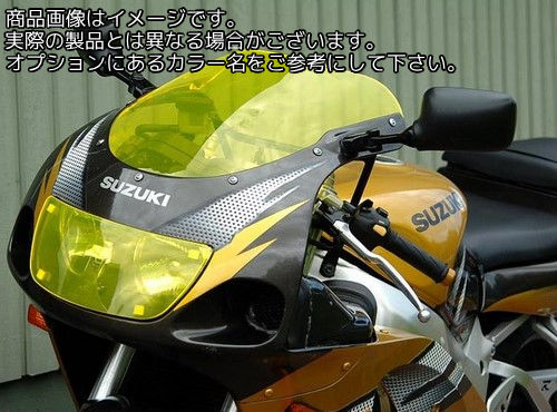 Powerbronze / パワーブロンズ スタンダードスクリーン フロストサファイヤ ブルー SUZUKI GSXR600 SRAD 96-97 GSXR600 SRAD 98-00 GSXR750 SRAD 96-97 | 410-S118-018｜ワンダーテック