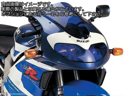 Powerbronze / パワーブロンズ スタンダード スクリーン SUZUKI TL1000R ライト ティント | 410-S132-001|ワンダーテック