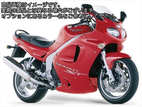 Powerbronze / パワーブロンズ スタンダードスクリーン フロストサファイヤ ブルー TRIUMPH SPRINT ST 98-04 | 410-T110-018｜ワンダーテック