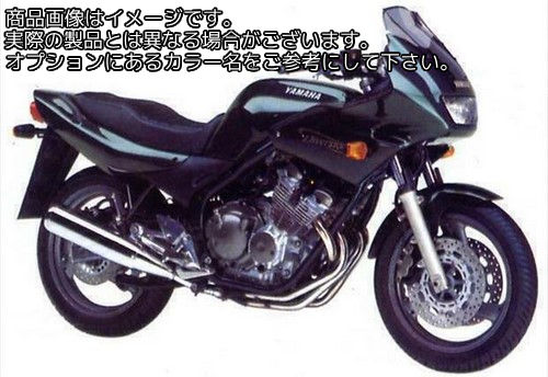 Powerbronze / パワーブロンズ スタンダード スクリーン YAMAHA XJ600S DIVERSION 93-95 アンバー | 410-Y116-007|ワンダーテック
