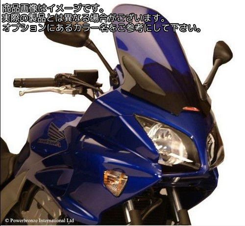 Powerbronze / パワーブロンズ フリップアップ スクリーン DUCATI 851 STRADA 88-91 ブラック | 420-D103-003