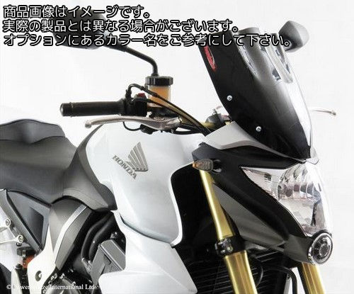 Powerbronze / パワーブロンズ ライトスクリーン レッド HONDA CB1000R 08-17 (330 MM) | 430-U162-005｜ワンダーテック