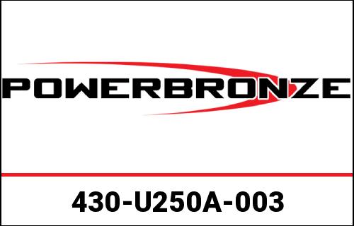 Powerbronze / パワーブロンズ Light Screen for HONDA CB500F 16-18 (230 MM)/SOLID BLACK | 430-U250A-003