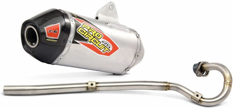 PRO CIRCUIT T-6 ユーロ エキゾーストシステム スチール/チタンマフラー KTM | 0151535H
