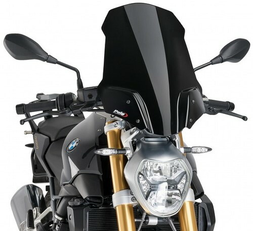Puig／プーチ ウィンドシールド Naked New Generation Touring- ブラック | 8165N｜ワンダーテック