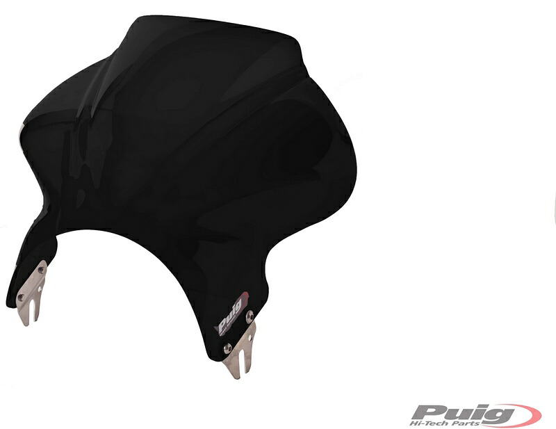 Puig / プーチ フロントガラスmod。コックピット川崎Z900RS 18'-ブラック | 21349N
