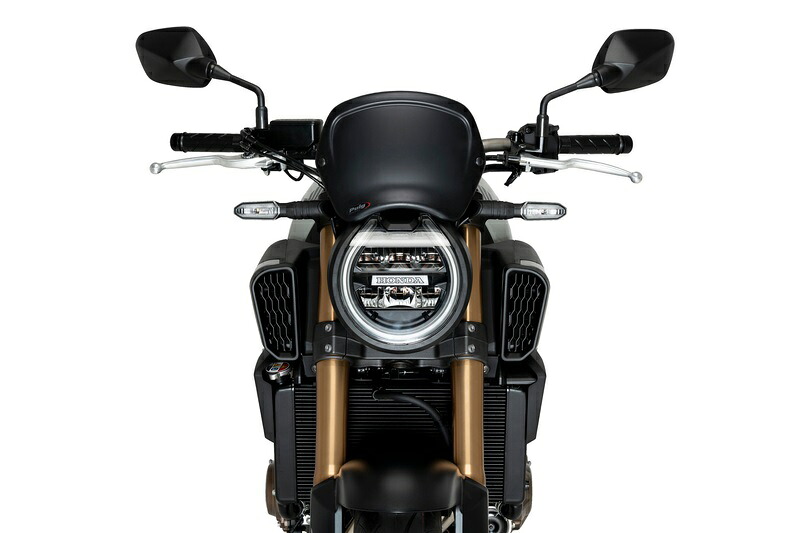 Puig / プーチ フロントプレート Honda CB650R Neo Sports Cafe/ECL マットブラック | 22138J