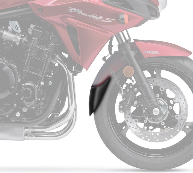 Pyramid Plastics / ピラミッドプラスチック Suzuki GSF 650 S Bandit エクステンダーフェンダー マットブラック｜ワンダーテック