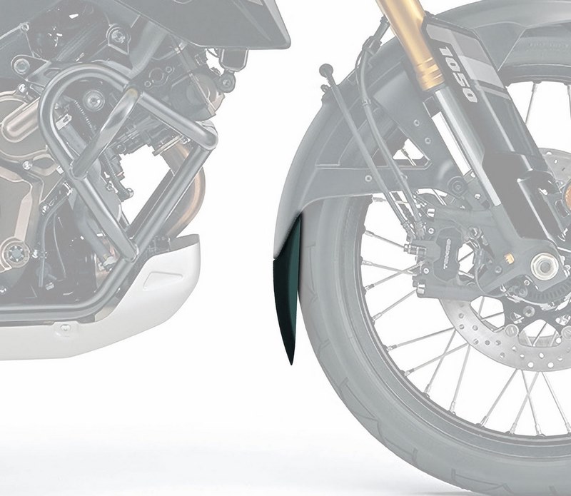 Pyramid / ピラミッド エクステンダフェンダー マットブラック | Suzuki Vストローム 1050DE 2023- | 05｜ワンダーテック