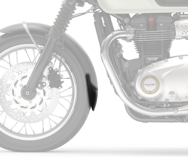 Pyramid Plastics / ピラミッドプラスチック Triumph Bonneville（ボンネビル） T100 エクステンダーフェンダー マットブラック