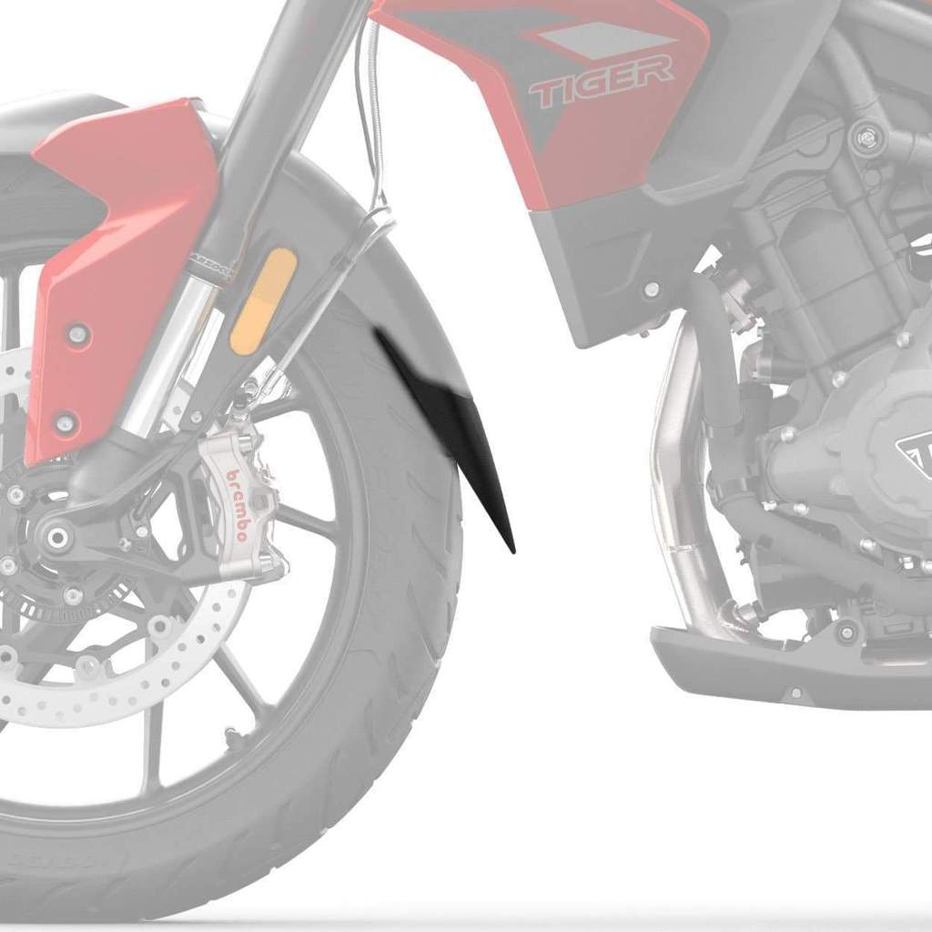 Pyramid Plastics / ピラミッドプラスチック エクステンダフェンダー マットブラック Triumph Tiger（タイガー） 85｜ワンダーテック