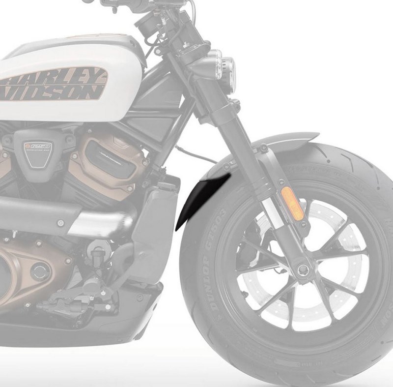 Pyramid / ピラミッド エクステンダフェンダー マットブラック | Harley Davidson Sportster S 2021- | 05862