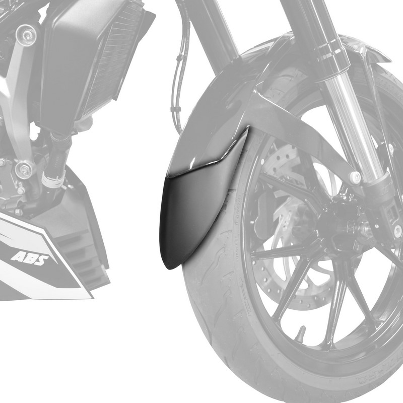 Pyramid Plastics / ピラミッドプラスチック KTM 200 Duke エクステンダーフェンダー マットブラック｜ワンダーテック