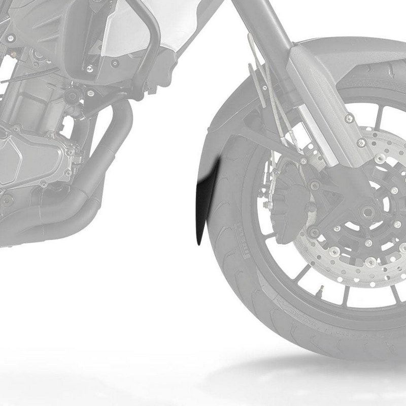 Pyramid エクステンダーフェンダー | マットブラック | Benelli TRK 502 2016- | 059601｜ワンダーテック