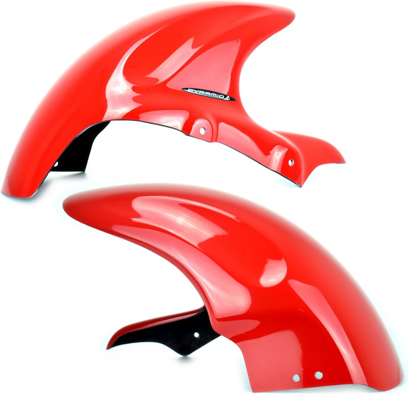 Pyramid Plastics / ピラミッドプラスチック Honda CBR 900 RR ハガー グロスレッド 1996-1999 | 07106D
