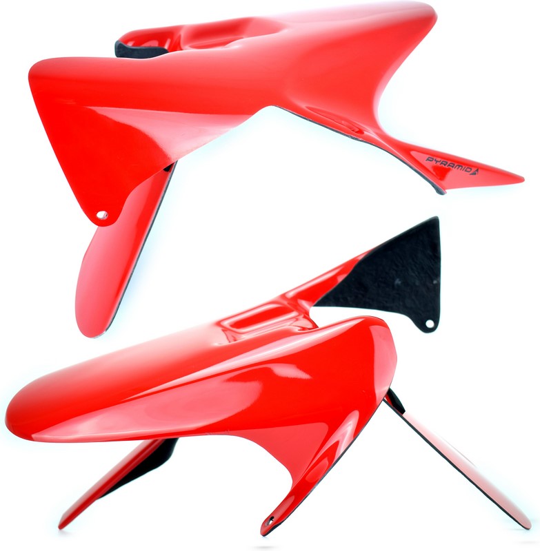 Pyramid Plastics / ピラミッドプラスチック Honda CBR 1000 RR ハガー グロスレッド (R258 Winning Red) 2004-2 28,512円
