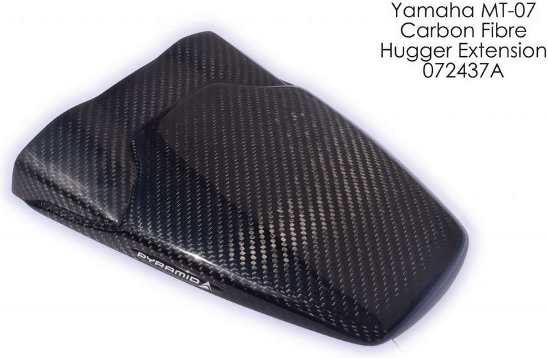 Pyramid Plastics / ピラミッドプラスチック Yamaha MT-07 ハガーエクステンション カーボン 2013- | 0724