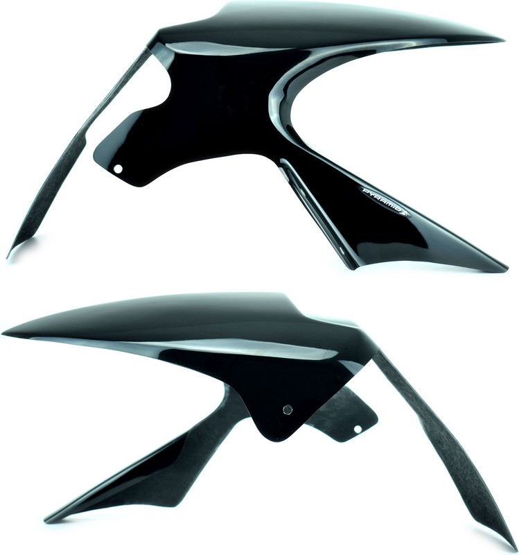 Pyramid Plastics / ピラミッドプラスチック Kawasaki ZX6-R ハガー グロスブラック 2007-2009 | 073230B 26,845円