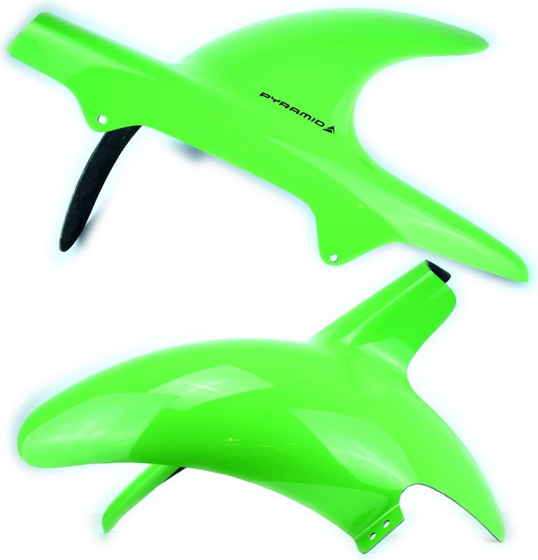Pyramid Plastics / ピラミッドプラスチック Kawasaki ZX-9 R ハガー グロスグリーン 1998-2001 | 07332D｜ワンダーテック