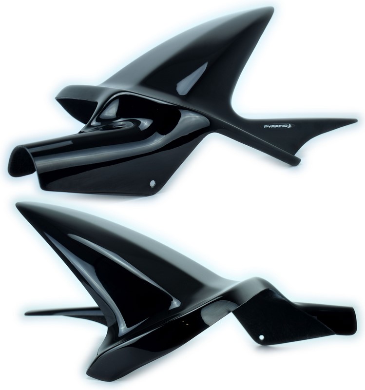 Pyramid Plastics / ピラミッドプラスチック Kawasaki ZX9-R ハガー グロスブラック 2002-2004 | 07340B