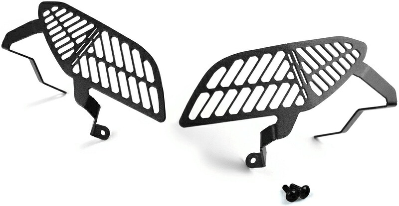 Pyramid Upper Headlight Guards | マットブラック | Yamaha Tracer 9 2021- | 09250M