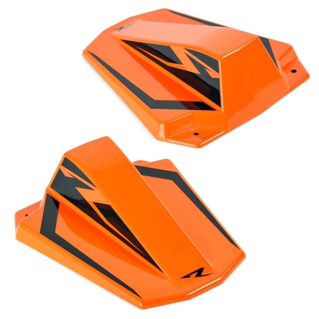 Pyramid Plastics / ピラミッドプラスチック シートカウル グロスオレンジ & Gloss ブルー KTM 1290 Supe