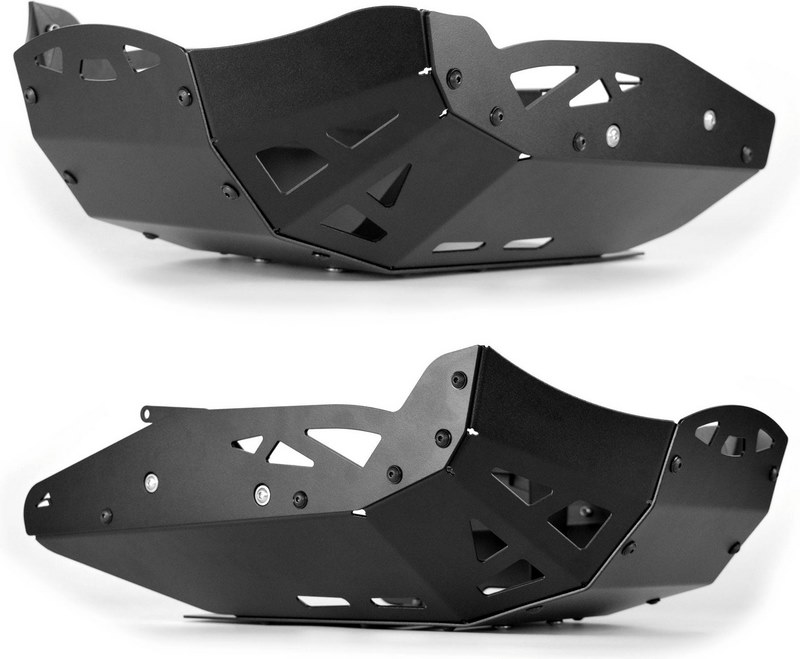 Pyramid Engine Plate | マットブラック | Yamaha Tracer 9 2021- | 22156M