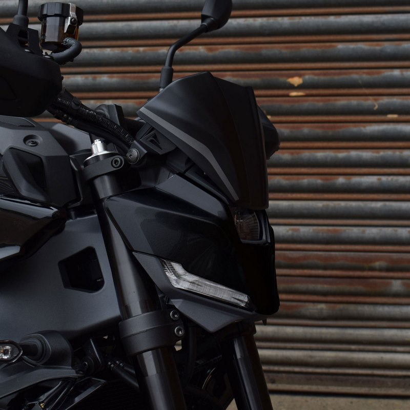 Pyramid / ピラミッド フライスクリーン テックブラック | Yamaha MT-09 2024- | 22190F|ワンダーテック
