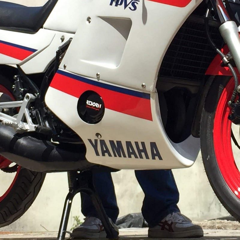 Pyramid ベリーパン | グロスホワイト | Yamaha RD350 YPVS F1/F2 1983-1990 | 22250C