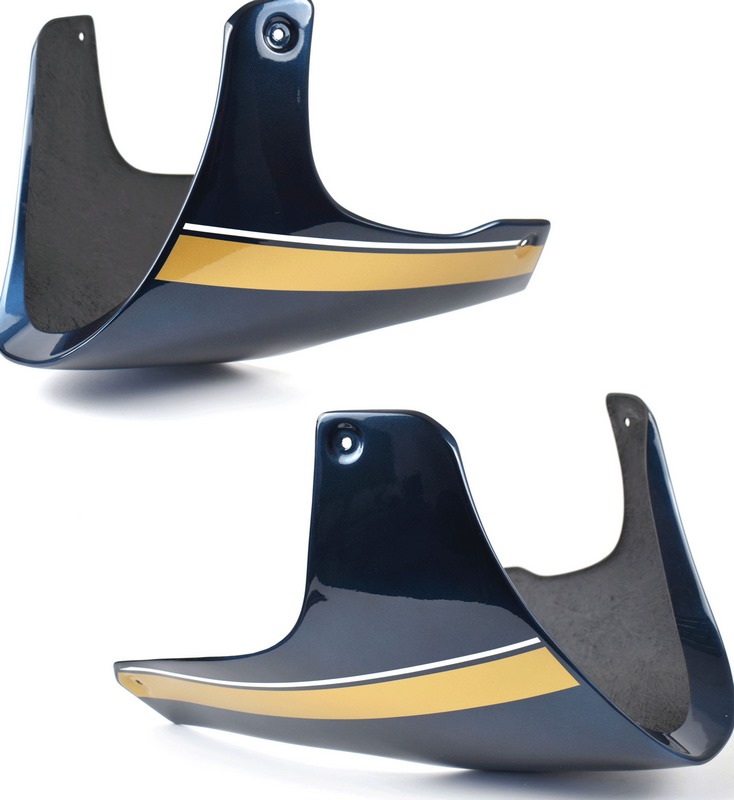 Pyramid / ピラミッド ベリーパン | Candytone Blue/Gold/White | Kawasaki Z 900 RS 2022＞2023 | 23905K