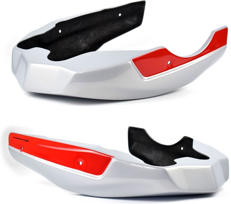 Pyramid ベリーパン | Hockenheim Silver Metallic & Racing Red | BMW F900 R 2020- | 24945F｜ワンダーテック