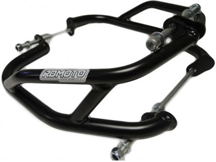 RD Moto Crash Frame Black Matt | CF102KD