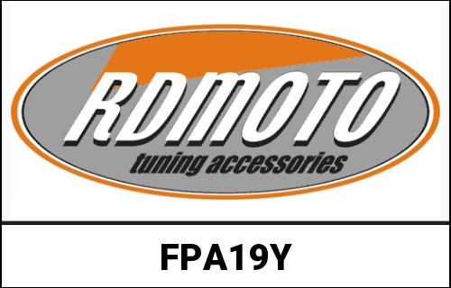 RD Moto Fork Preload Adjusters Yellow | FPA19Y