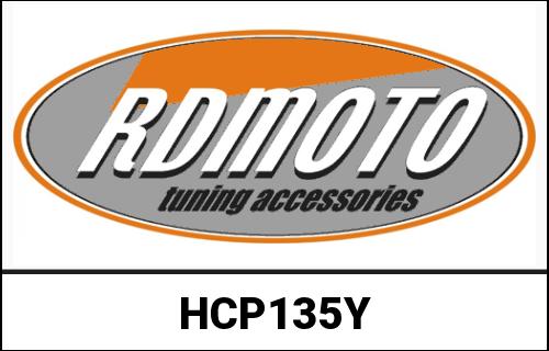 RD Moto Handlebar End Yellow | HCP135Y