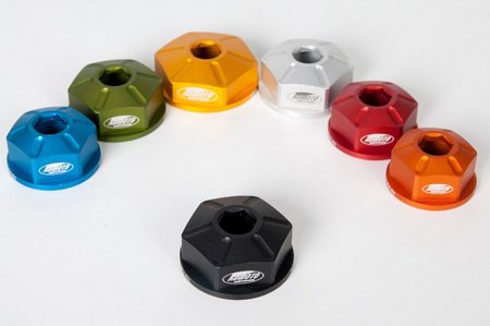RDMOTO （アールディーモト） ステムナット M24 x 1-5 mm オレンジ | MKR2415O