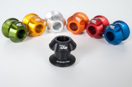 RDMOTO (アールディーモト) メンテナンススタンドボビン RACE M10 x 1-25 mm レッド | RM125R