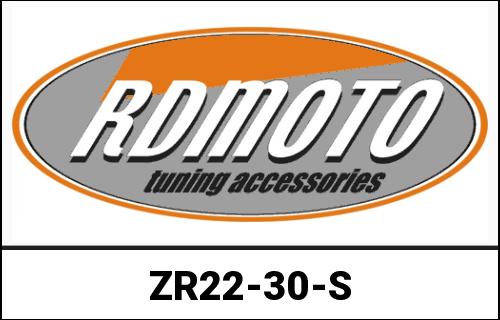 RDMOTO （アールディーモト） ハンドルバーライザーアダプタ- シルバー- increase 30mm | ZR22-30-S