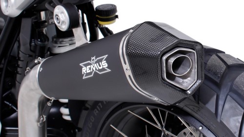 REMUS / レムス HYPERCONE スリップオン (マフラーコネクティングチューブ付き upswept) to mount without