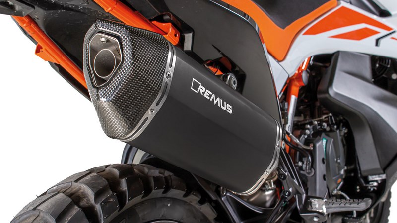 Remus / レムス ブラック Hawk KTM ステンレス ブラック Racing スリップオン (Silencer Incl. Connection Tub