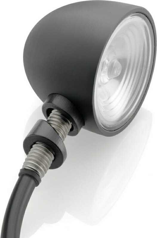 Rizoma Rear Light Caf? Racer Style Color : ブラック Anodized color