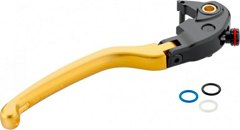 Rizoma Brake Lever “3D” with Remote Adjuster predisposition
