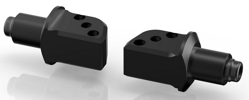 Rizoma / リゾマ Mounting kit footrests (passenger) | PE754B｜ワンダーテック