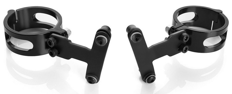 Rizoma / リゾマ Windscreen mounting kit ZHD091 (front fork ? 49 mm) | ZHD118BS 26,390円