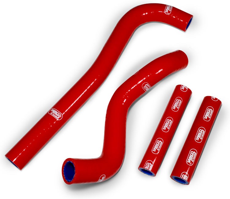 サムコスポーツ / Samco Sport Honda CRF 150 R 2007 - 2021 4 ピース シリコンラジエーター クーラントホ