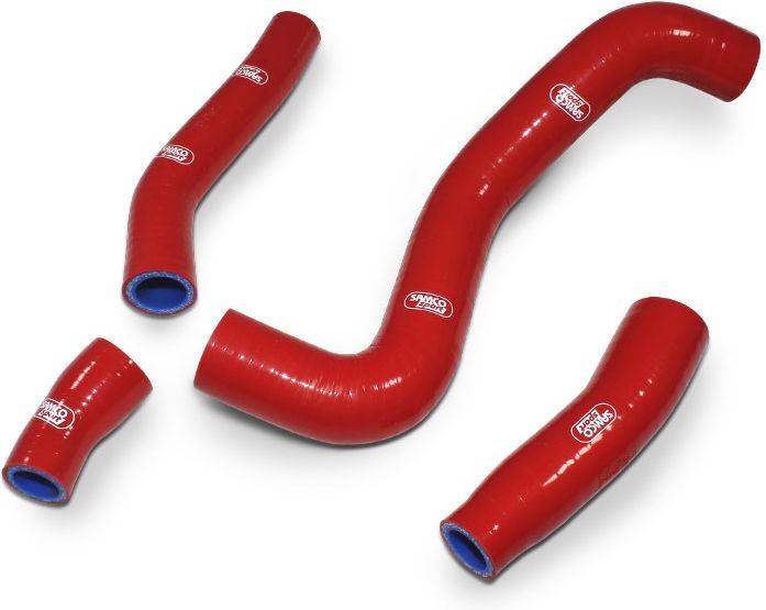 サムコスポーツ / Samco Sport Gas Gas MC 250F 2021 4 ピース OEM リプレイスメント シリコンラジエータ｜ワンダーテック
