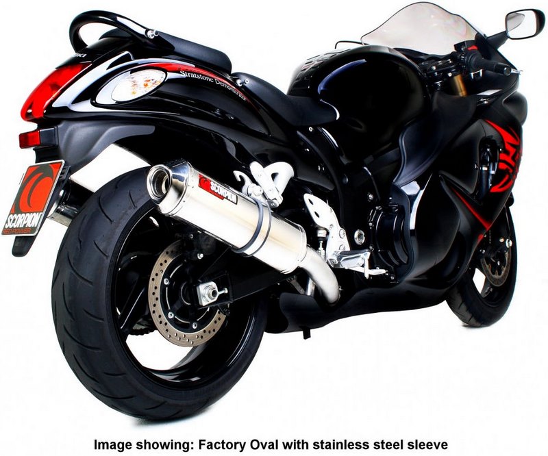 Scorpion / スコーピオンエキゾースト Factory オーバルスリップオン (ペア) カーボンファイバー?