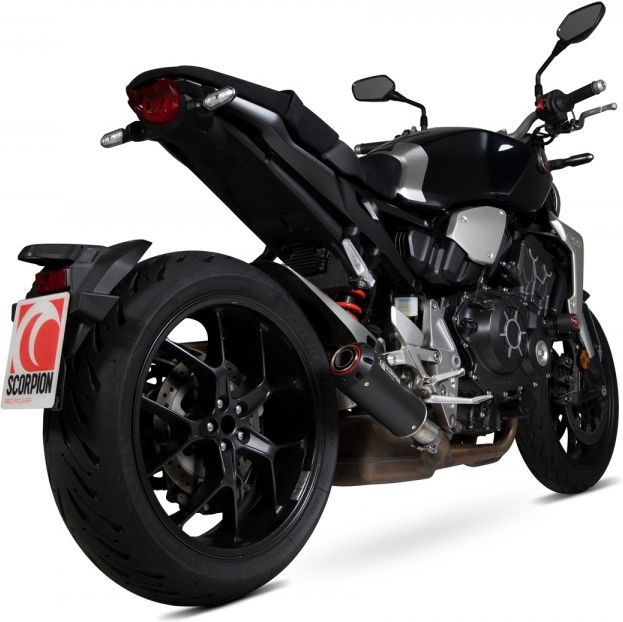 Scorpion / スコーピオンマフラー Red Power Slip-on ブラック Ceramic Coated Sleeve (NON EU HOMOLOGATED) | PHA187BCER