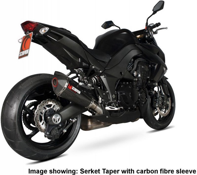 Scorpion / スコーピオンエキゾースト Serket （Taper）テーパースリップオン (ペア) ステンレスス?