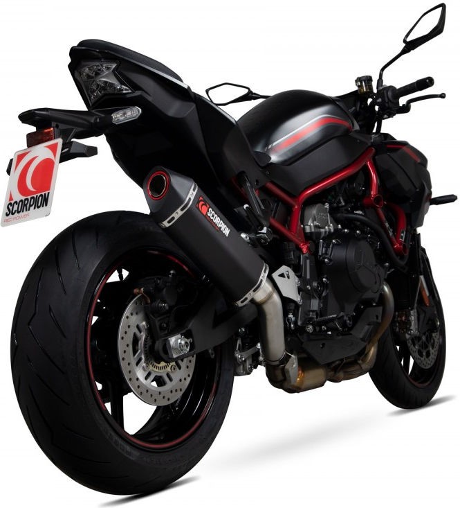 Scorpion / スコーピオンマフラー Serket Parallel Slip-on ブラック Ceramic Coated Sleeve (NON EU HOMOLOGATED) | RKA135BC｜ワンダーテック