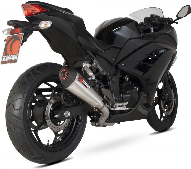 Scorpion / スコーピオンエキゾースト Serket テーパーフルシステム ステンレススリーブ Kawasaki Ni